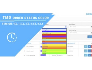 Order Status Color OCMOD 2.x